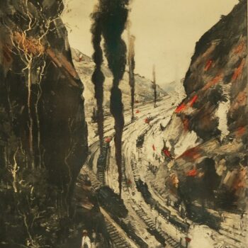 Toil, Panama Canal 1913, Jonas Lie - Fine Arts