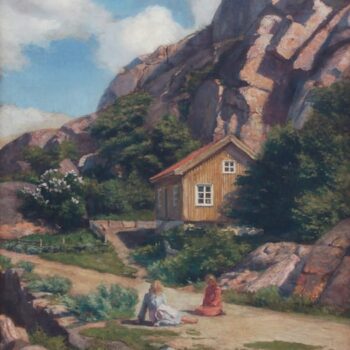 Spring Landscape, Marie Løkke - Fine Arts