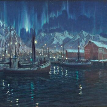 Northern Lights, Karl Ouren - Fine Arts