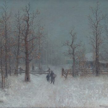 Winter Storm, John Olson Hammerstad - Fine Arts