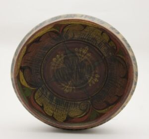 Outflaring ale bowl that turns in at top - Rosemaling & Decorative Painting