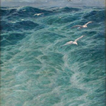 Steamer's Wake, Emil Bjørn - Fine Arts