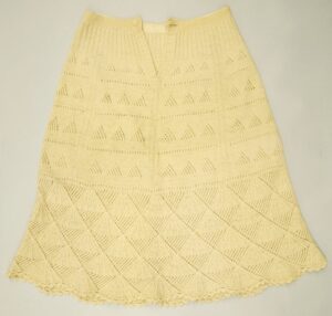 A-line shape petticoat with scalloped hem - Textiles