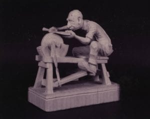 “Man at Grindstone” figure © 1989 Marvin Kaisersatt “Man at Grindstone” figure © 1989 Marvin Kaisersatt