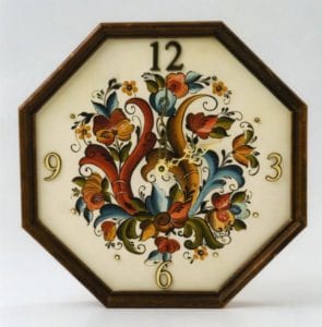 Telemark-style clock © 1974 Pat Virch Telemark-style clock © 1974 Pat Virch